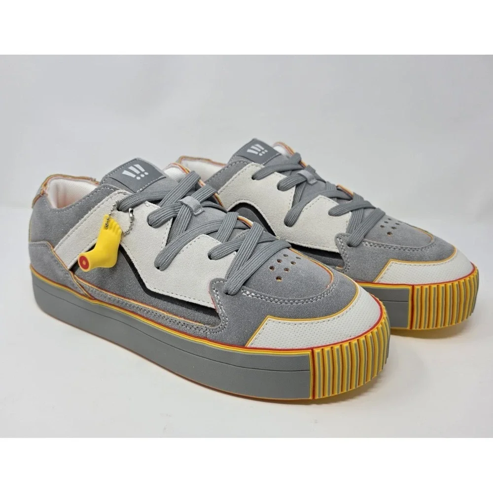 MSCHF Gobstomper‎ Graylag Goose Edition-Gray/Red/Orange/Yellow Men's size 12 NWB